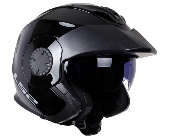 Kask LS2 OF570 VERSO SOLID GLOSS BLACK