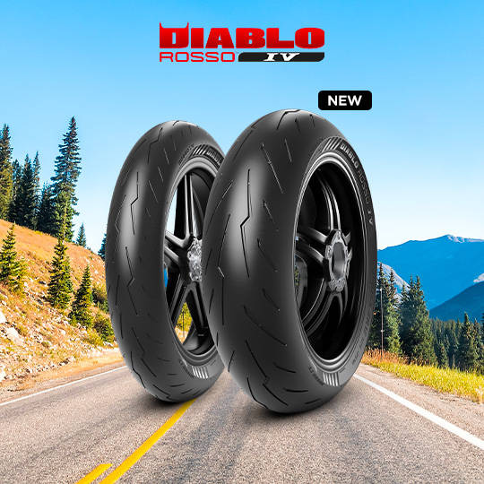 Pirelli Diablo Rosso 4 120/70ZR17 58W TL DOT1024