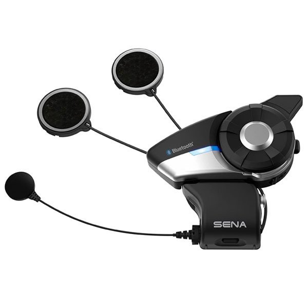 Sena Interkom Motocyklowy 20S EVO Bluetooth 4.1 z zestawem mikrofonów do 2km (1 zestaw)