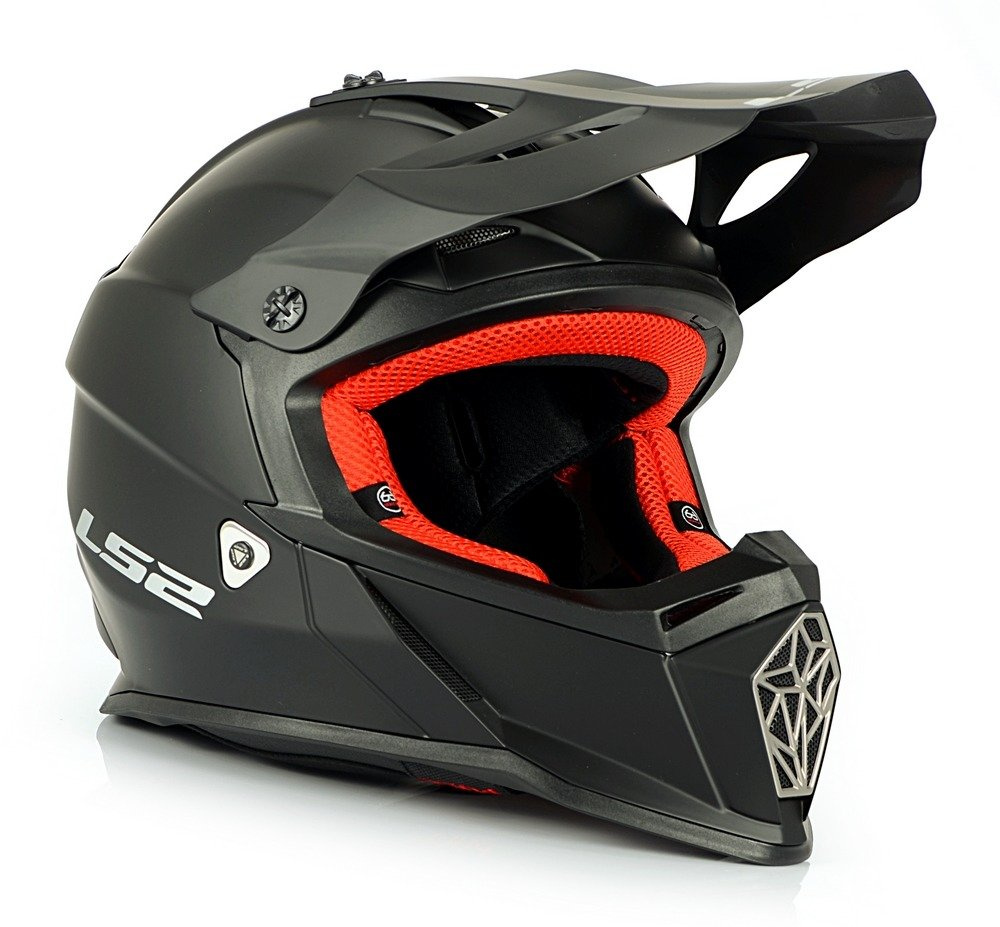 Kask Cross Enduro LS2 MX437 FAST SOLID MATT BLACK | Kaski \ Cross ...