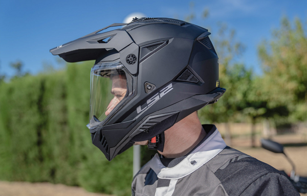 Kask Cross Enduro LS2 MX702 PIONEER II MATT BLACK