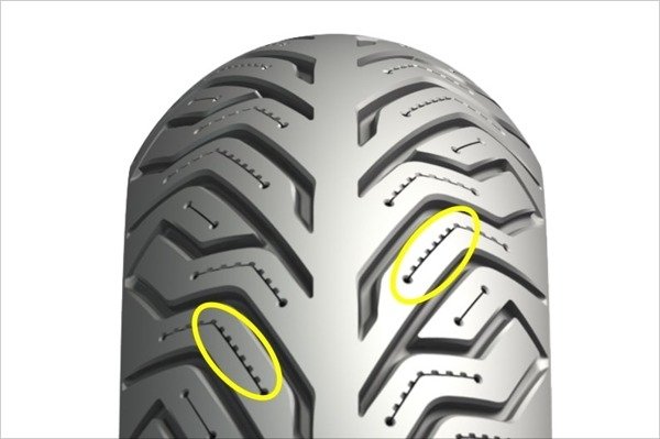 Michelin City Grip 2 120/70-12 51S TL Przód DOT1024