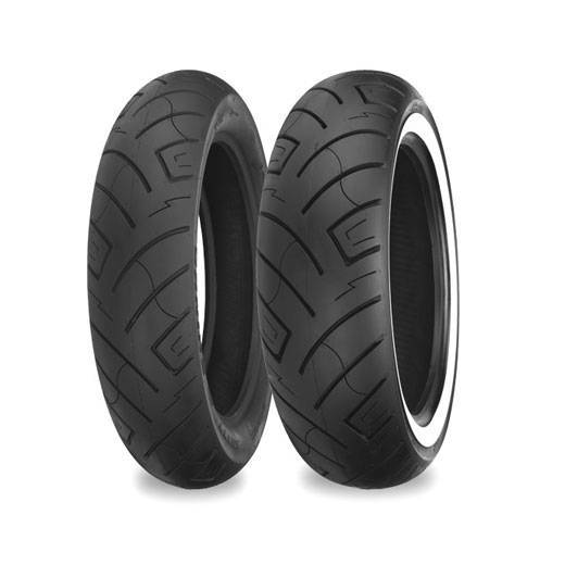 Shinko 777 130/90B16 73H Przód BIAŁY BOK DOT1024